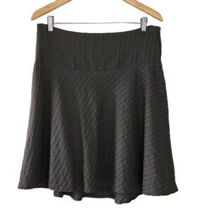 Roxy Dark Gray A-Line Skirt size 9 Juniors